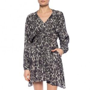 AllSaints Nichola leopard dress